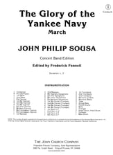 Glory of the Yankee Navy Concert Band sheet music cover